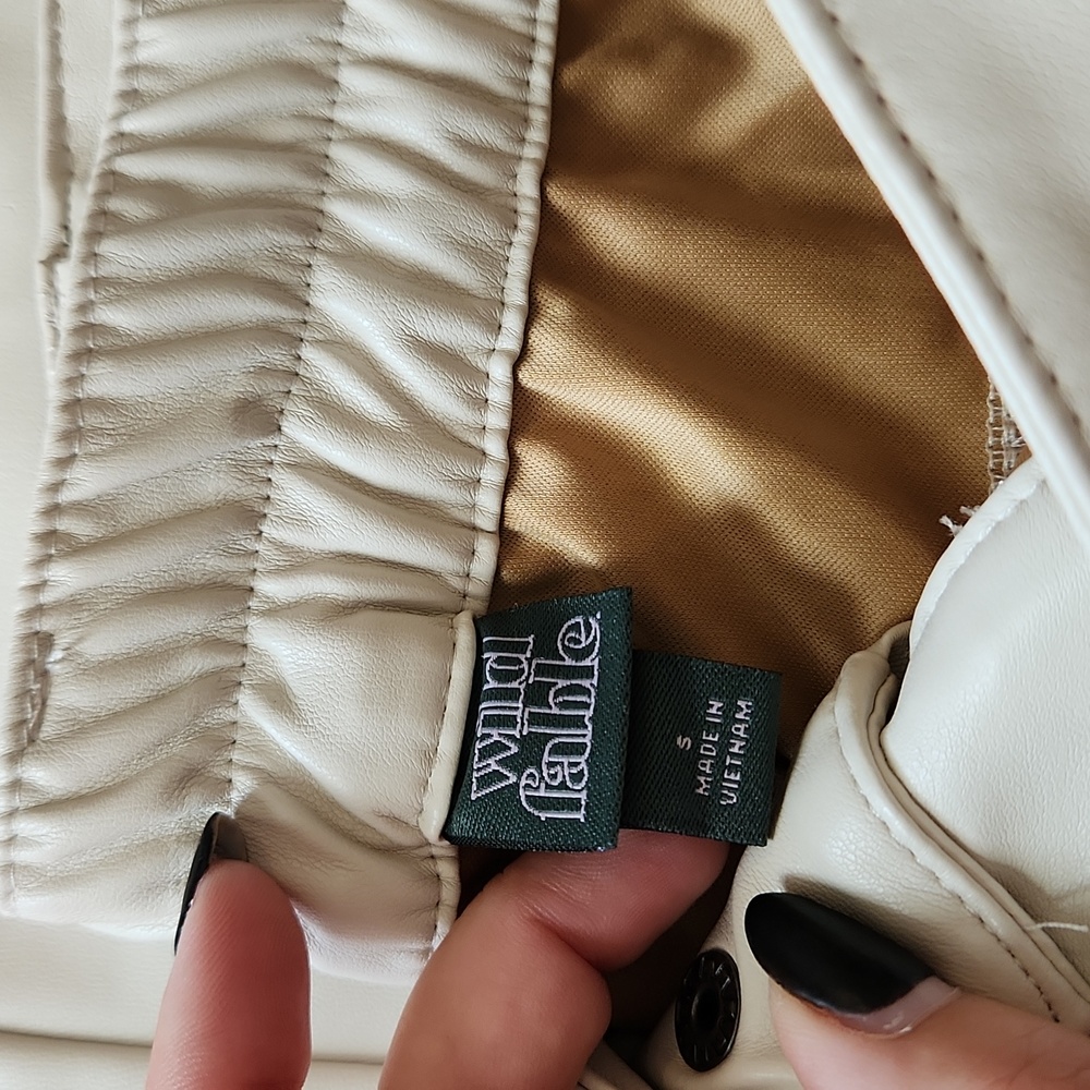 Faux Leather Pants - NEW - Picture 5 of 5